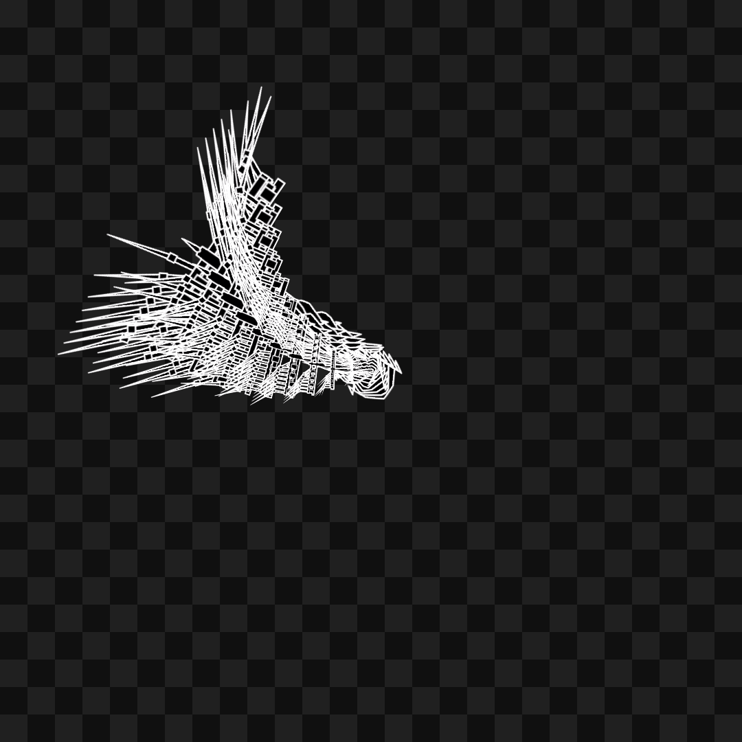 Twist flap wing asset pack / 8 loops
