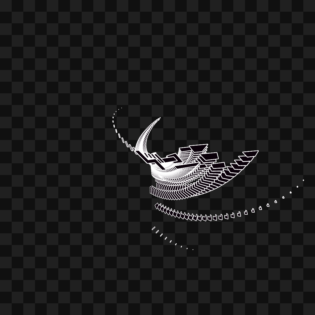 Frag wing asset bundle / 116 loops