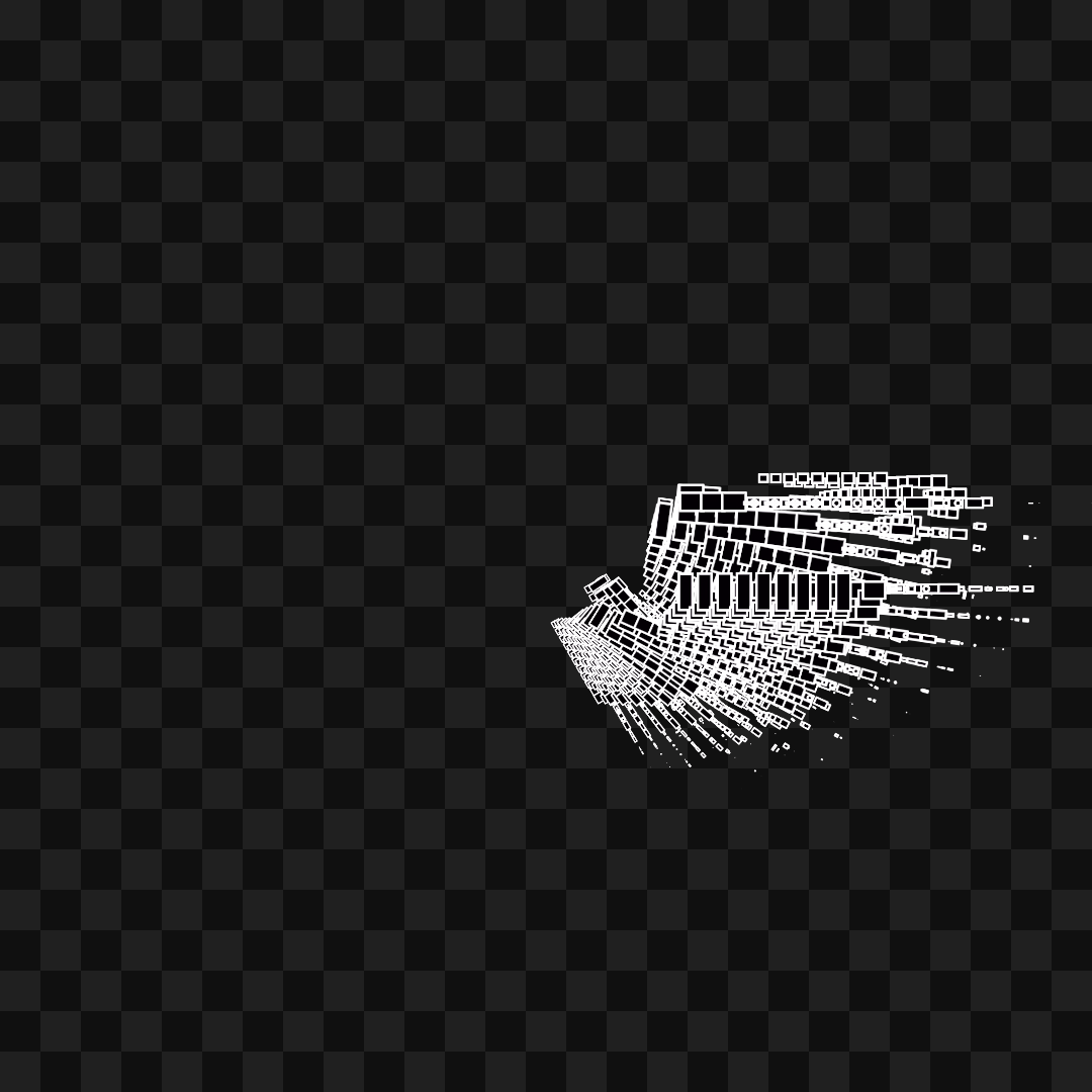 Frag wing asset bundle / 116 loops
