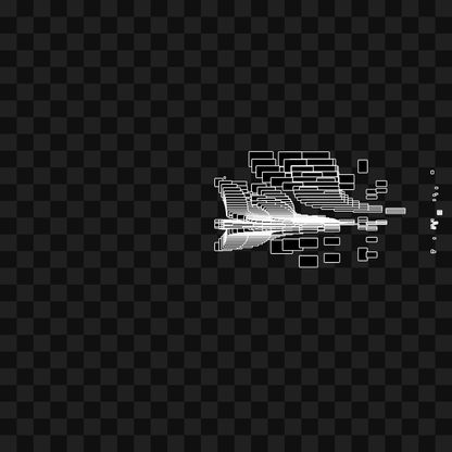 Blocks frag wing asset pack / 17 loops