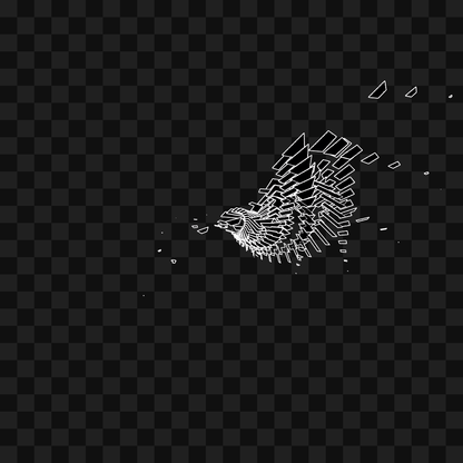 Frag wing asset bundle / 116 loops