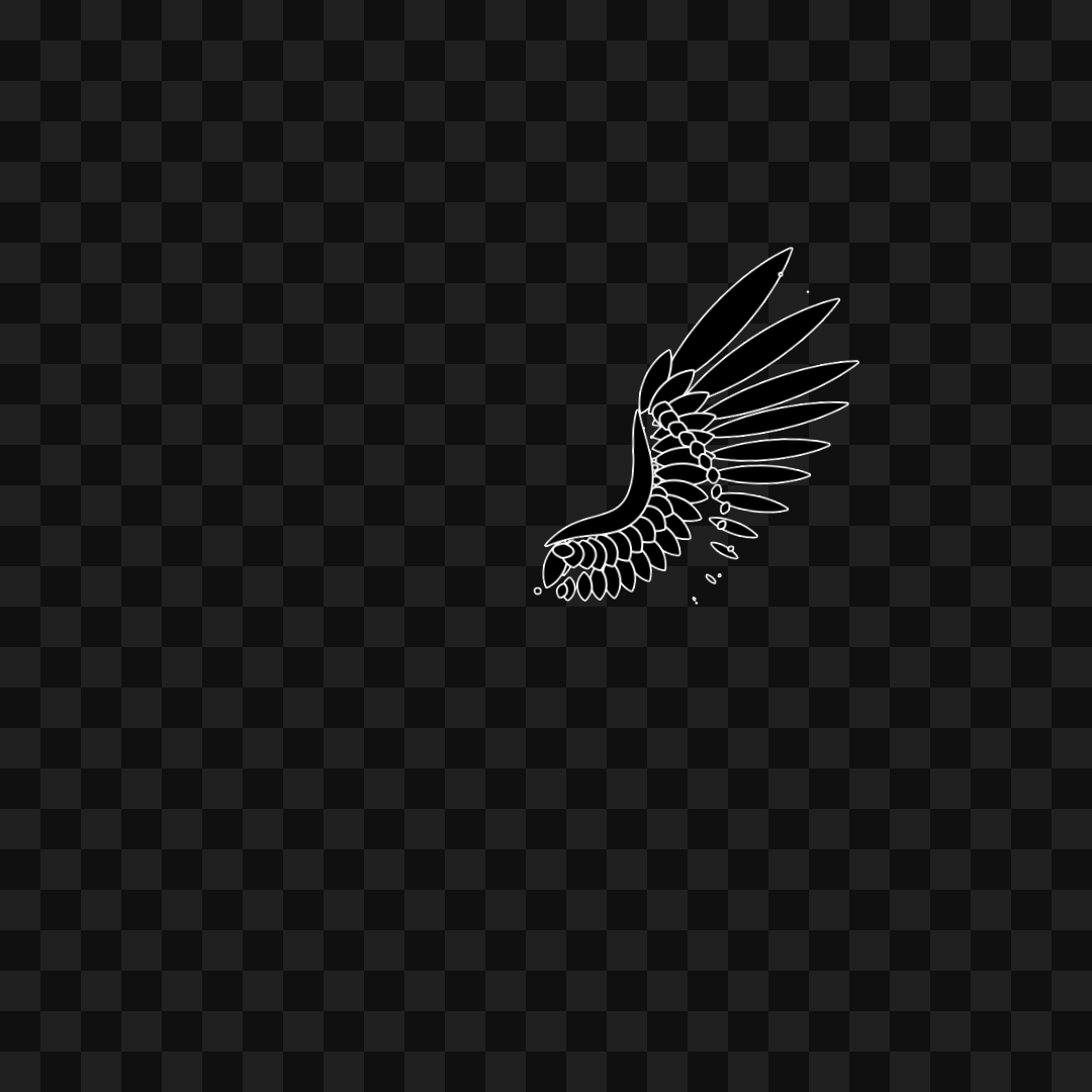 Frag wing asset bundle / 116 loops