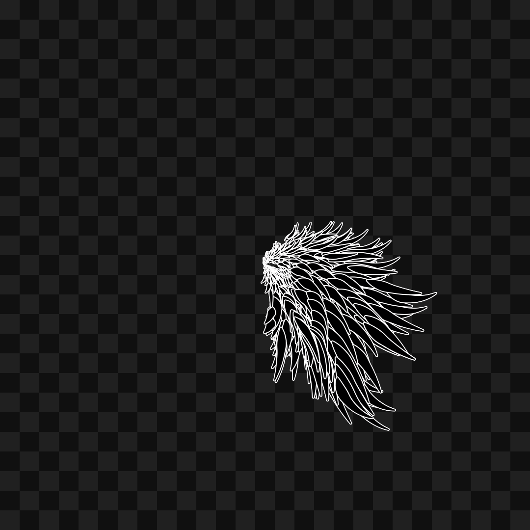 Frag wing asset bundle / 116 loops