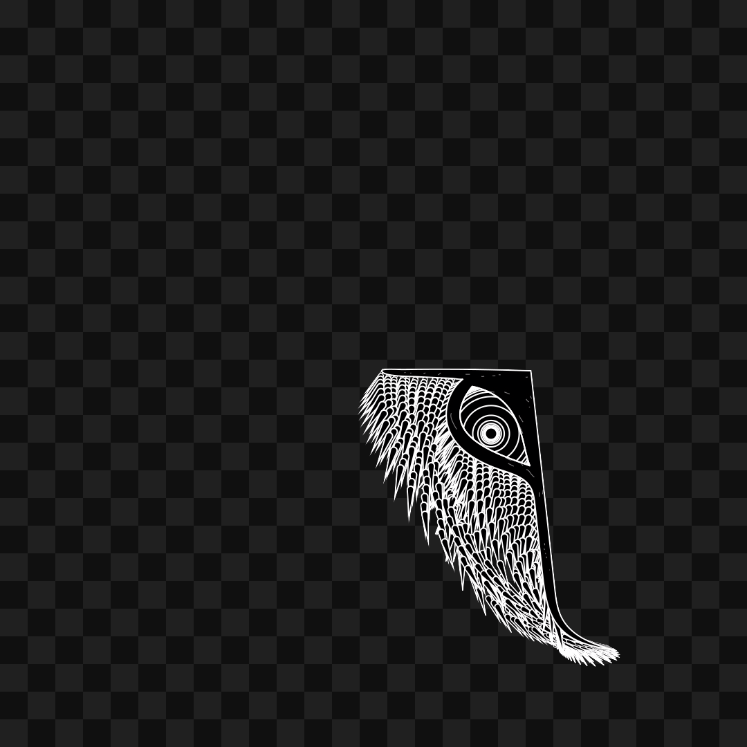 Frag wing asset bundle / 116 loops