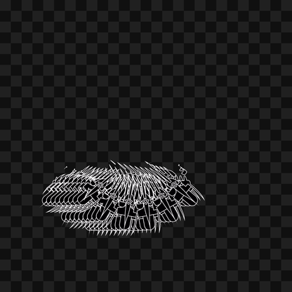 Organic frag wing asset pack / 19 loops