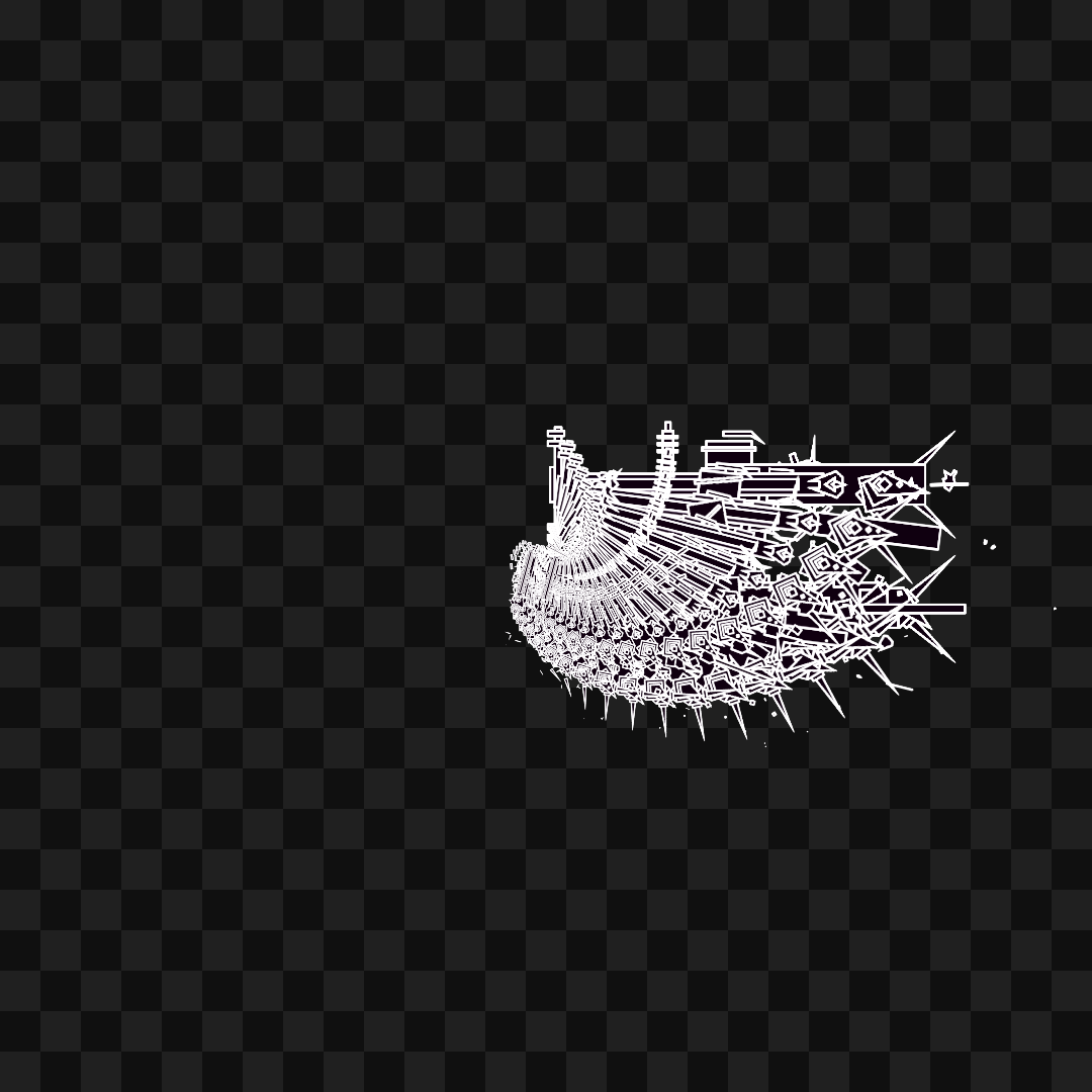 Frag wing asset bundle / 116 loops