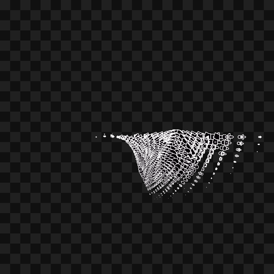 Frag wing asset bundle / 116 loops
