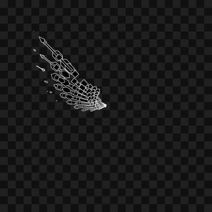 Frag wing asset bundle / 116 loops