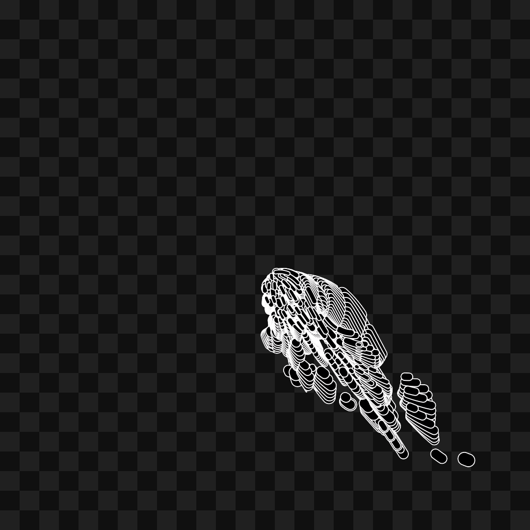 Frag wing asset bundle / 116 loops