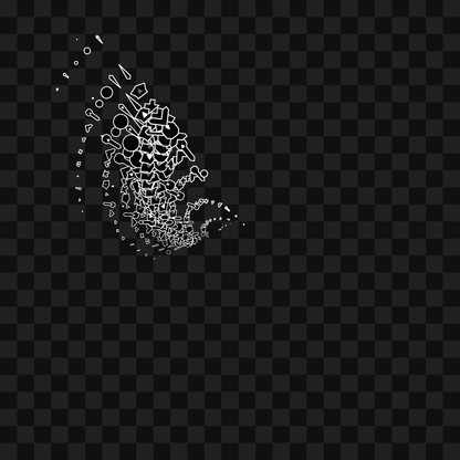 Frag wing asset bundle / 116 loops