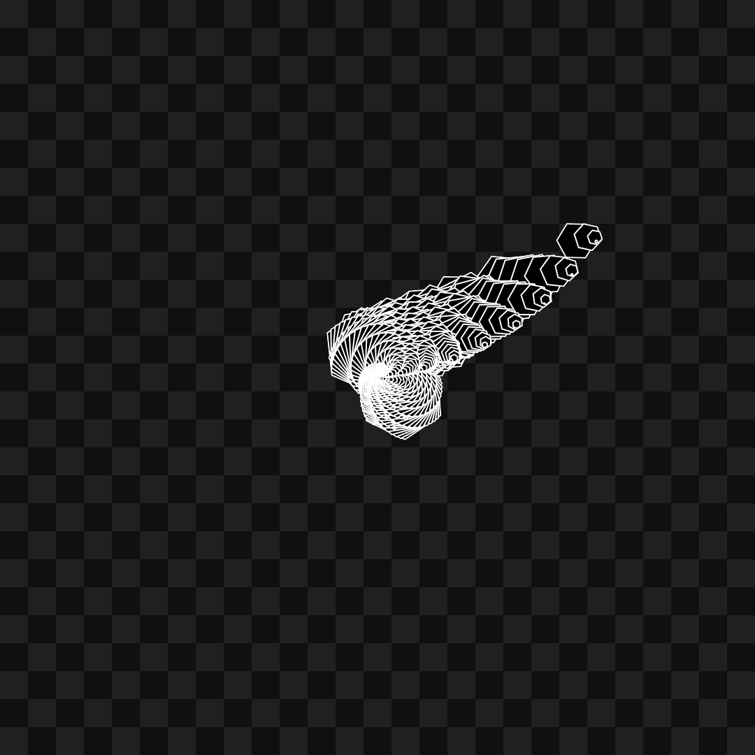Particle frag wing asset pack / 30 loops