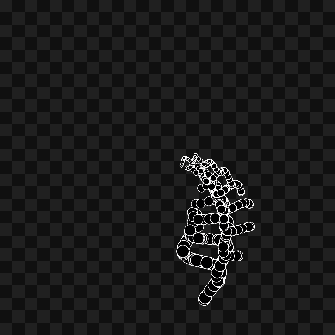 Particle frag wing asset pack / 30 loops