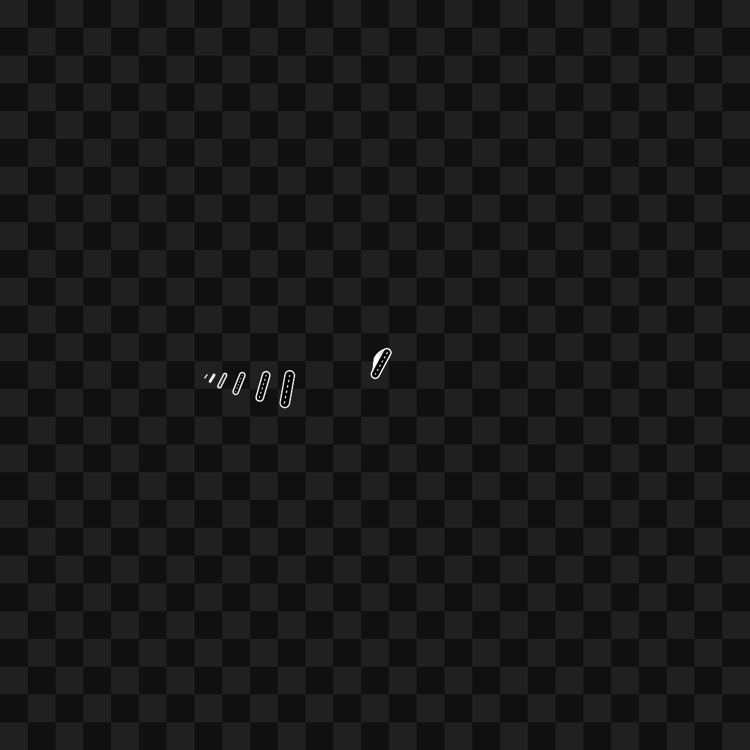 Slim frag wing asset pack / 29 loops