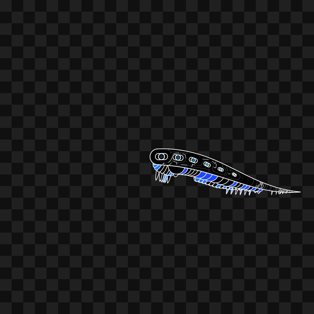 Slim frag wing asset pack / 29 loops