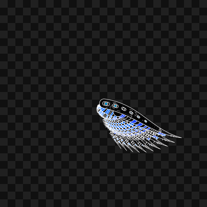 Frag wing asset bundle / 116 loops