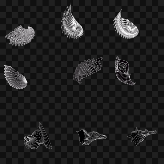 Warp wing asset pack / 31 loops