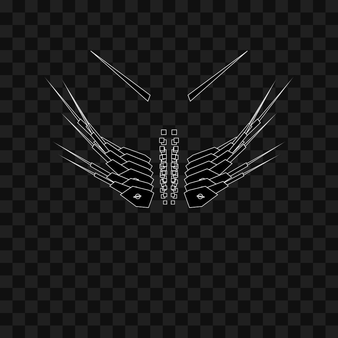 Alpha flap wingset asset pack / 12 loops