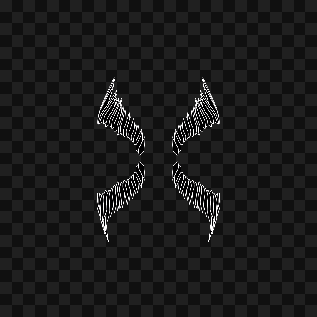 Alpha flap wingset asset pack / 12 loops