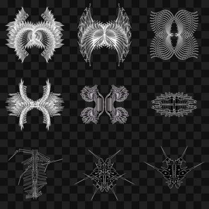 Beta flap wingset asset pack / 9 loops