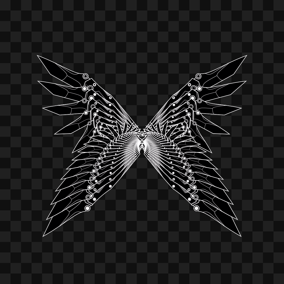 Blade flap wingset asset pack / 17 loops