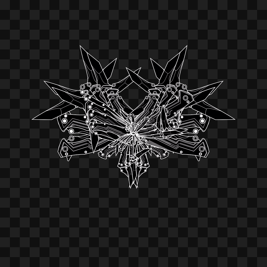 Blade flap wingset asset pack / 17 loops
