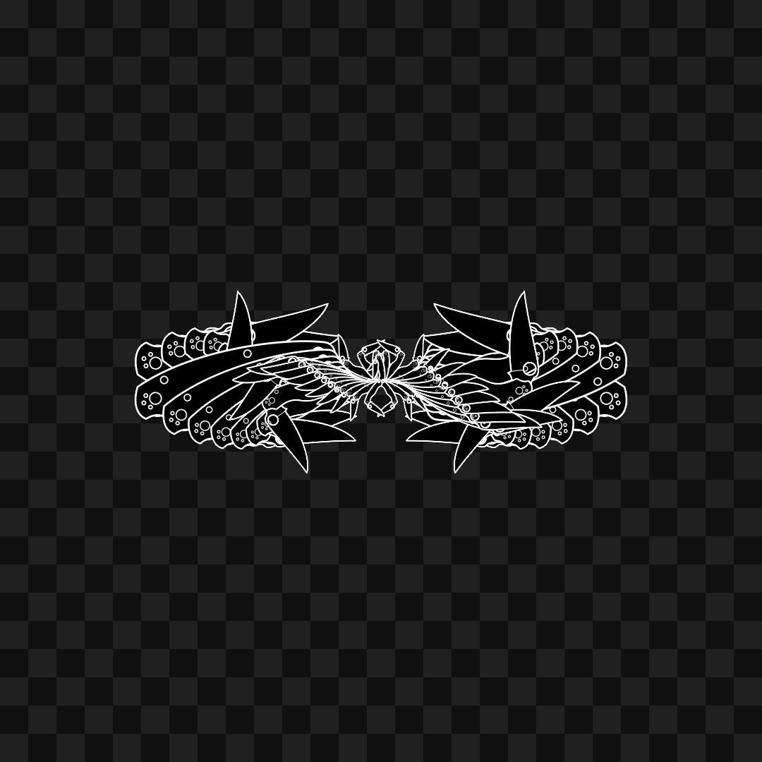 Blade flap wingset asset pack / 17 loops