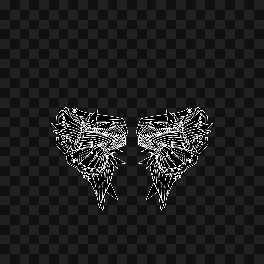 Blade flap wingset asset pack / 17 loops