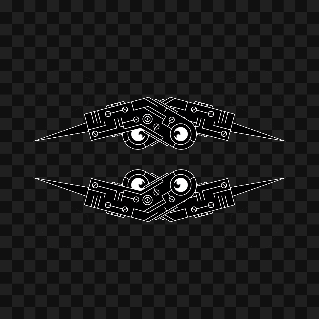 Delta flap wingset asset pack / 9 loops