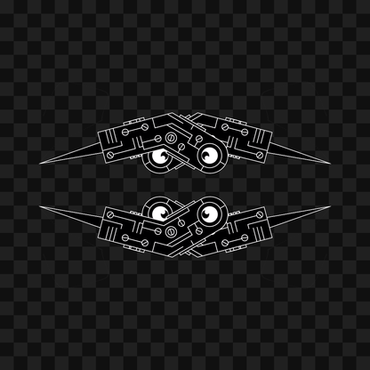 Delta flap wingset asset pack / 9 loops