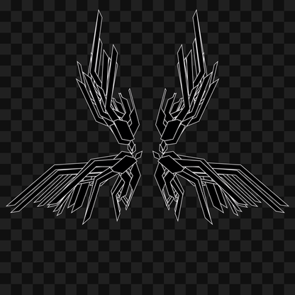 Delta flap wingset asset pack / 9 loops