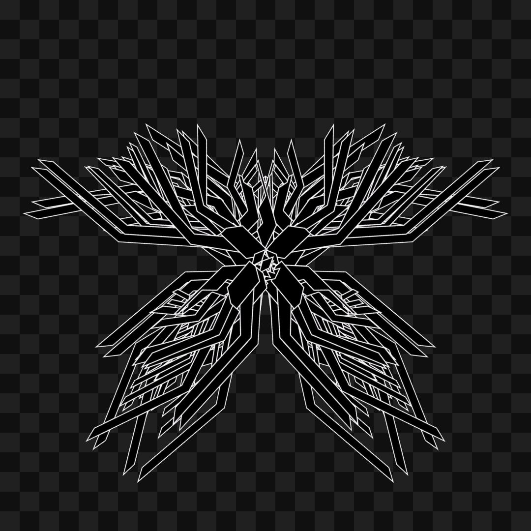 Delta flap wingset asset pack / 9 loops