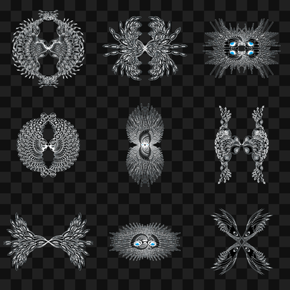 Epsilon flap wingset asset pack / 11 loops