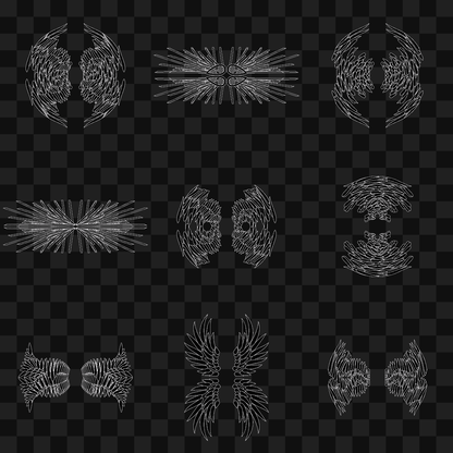 Eta flap wingset asset pack / 11 loops