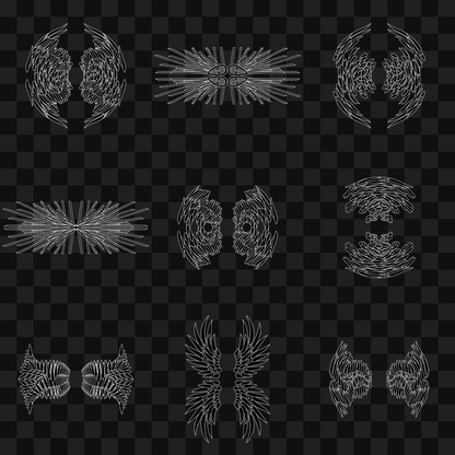 Eta flap wingset asset pack / 11 loops