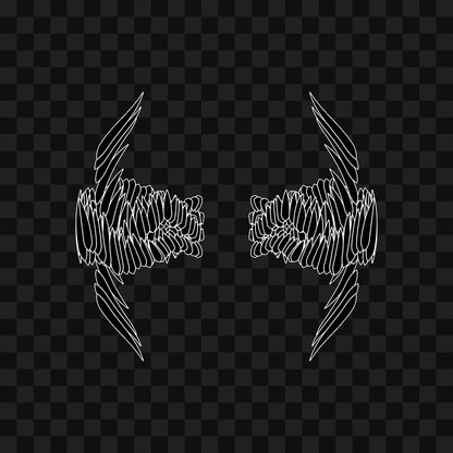 Eta flap wingset asset pack / 11 loops