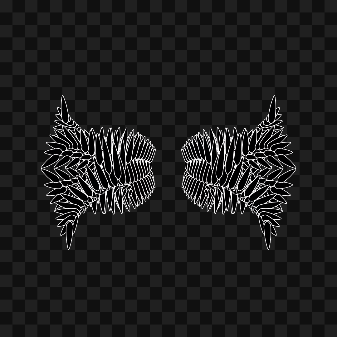 Eta flap wingset asset pack / 11 loops