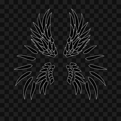 Eta flap wingset asset pack / 11 loops