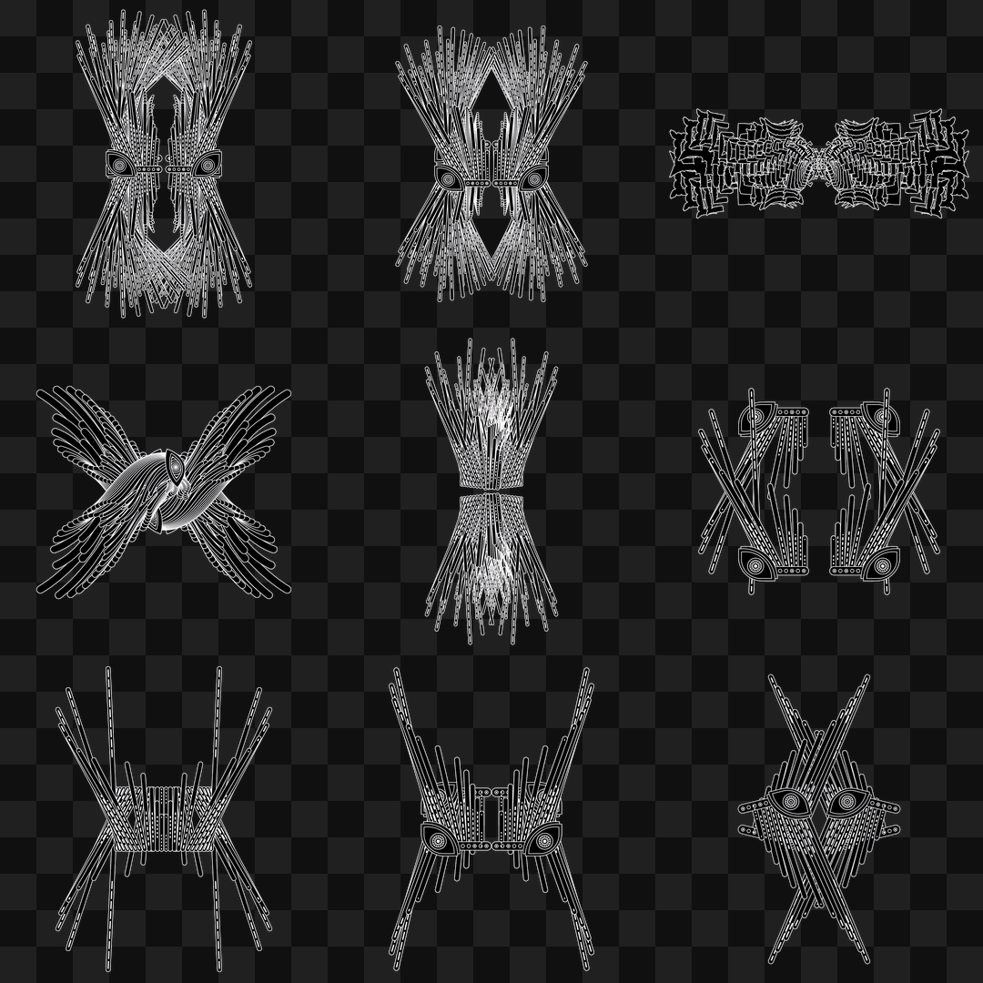 Gamma flap wingset asset pack / 10 loops