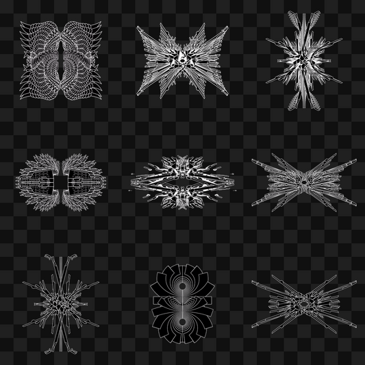 Iota flap wingset asset pack / 11 loops