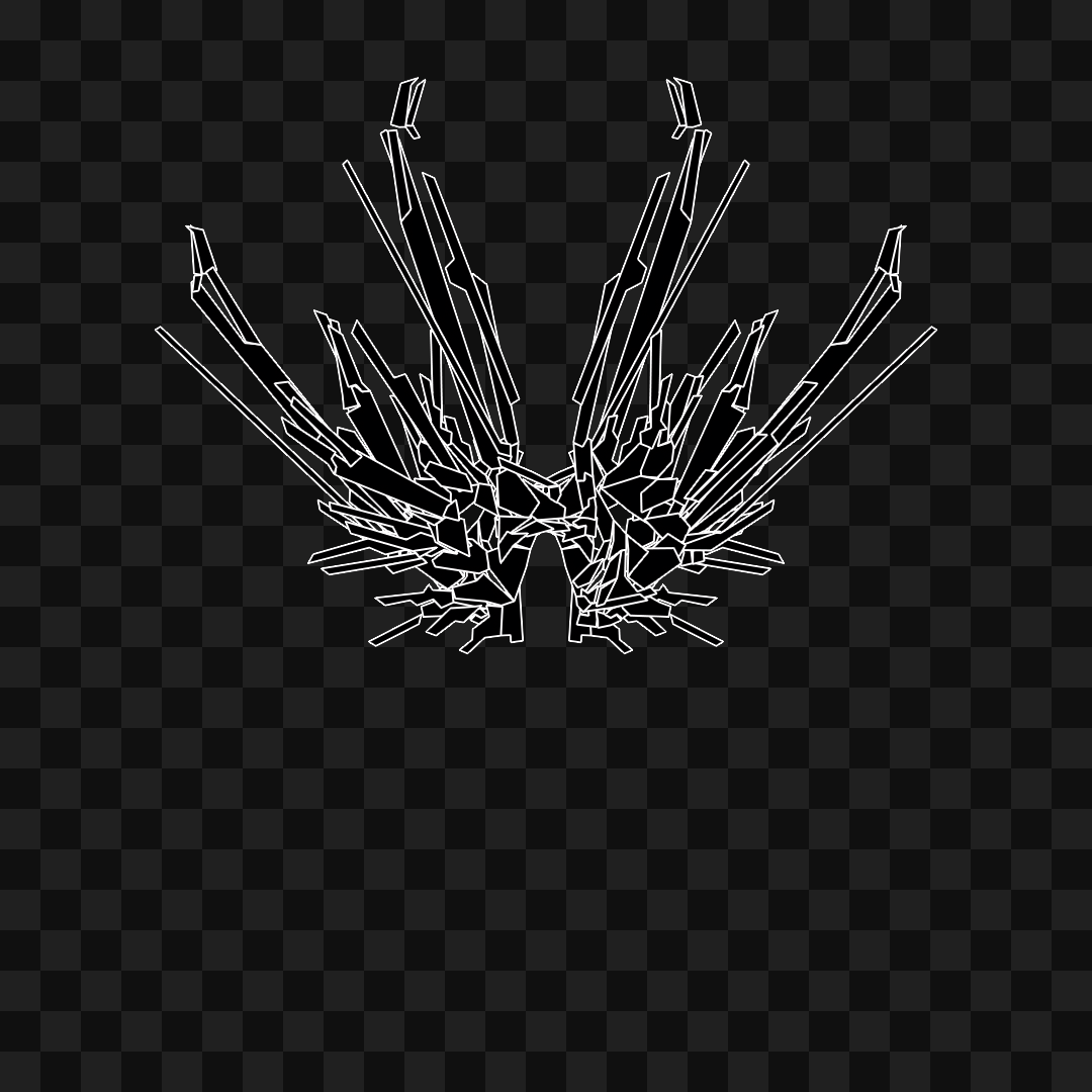 Iota flap wingset asset pack / 11 loops