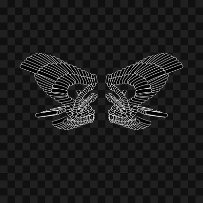 Kappa flap wingset asset pack / 12 loops