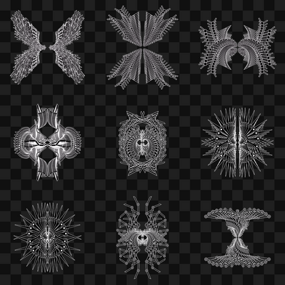 Sharp flap wingset asset pack / 10 loops