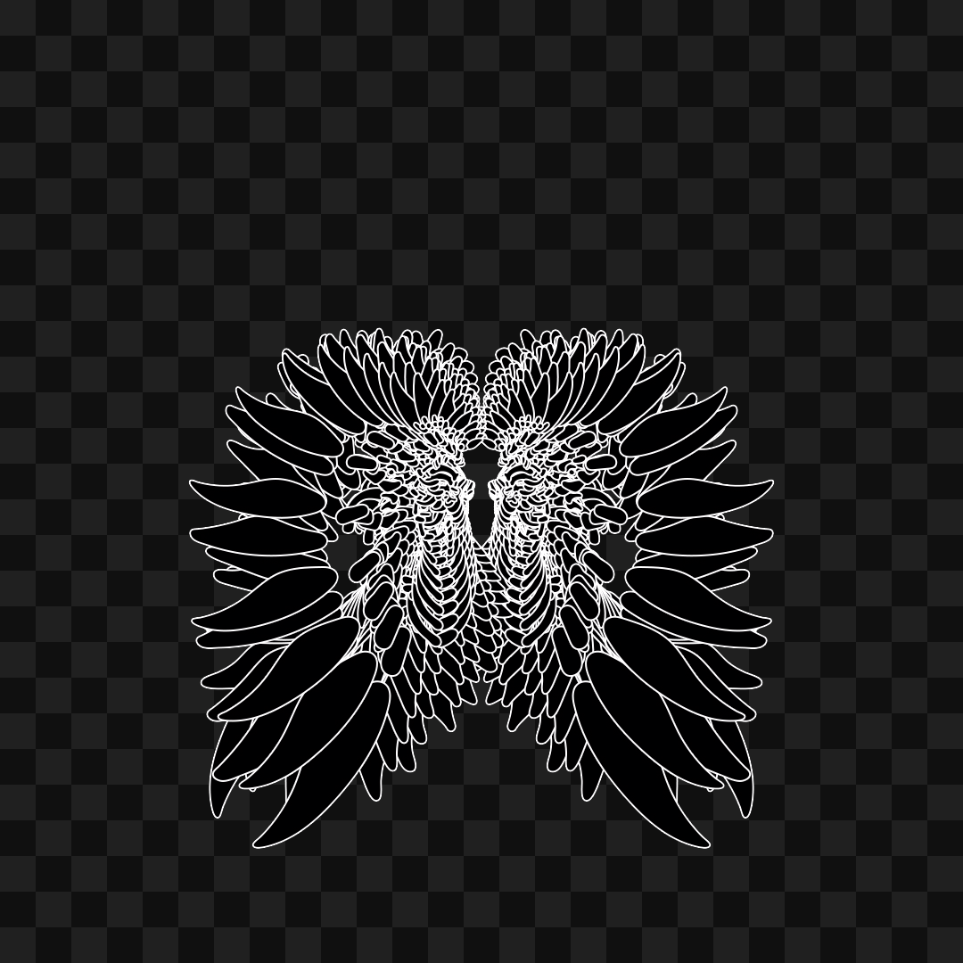 Theta flap wingset asset pack / 10 loops