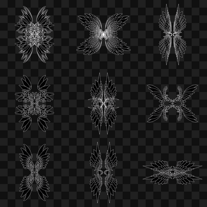 Theta flap wingset asset pack / 10 loops