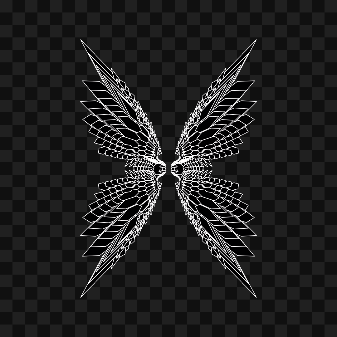 Theta flap wingset asset pack / 10 loops