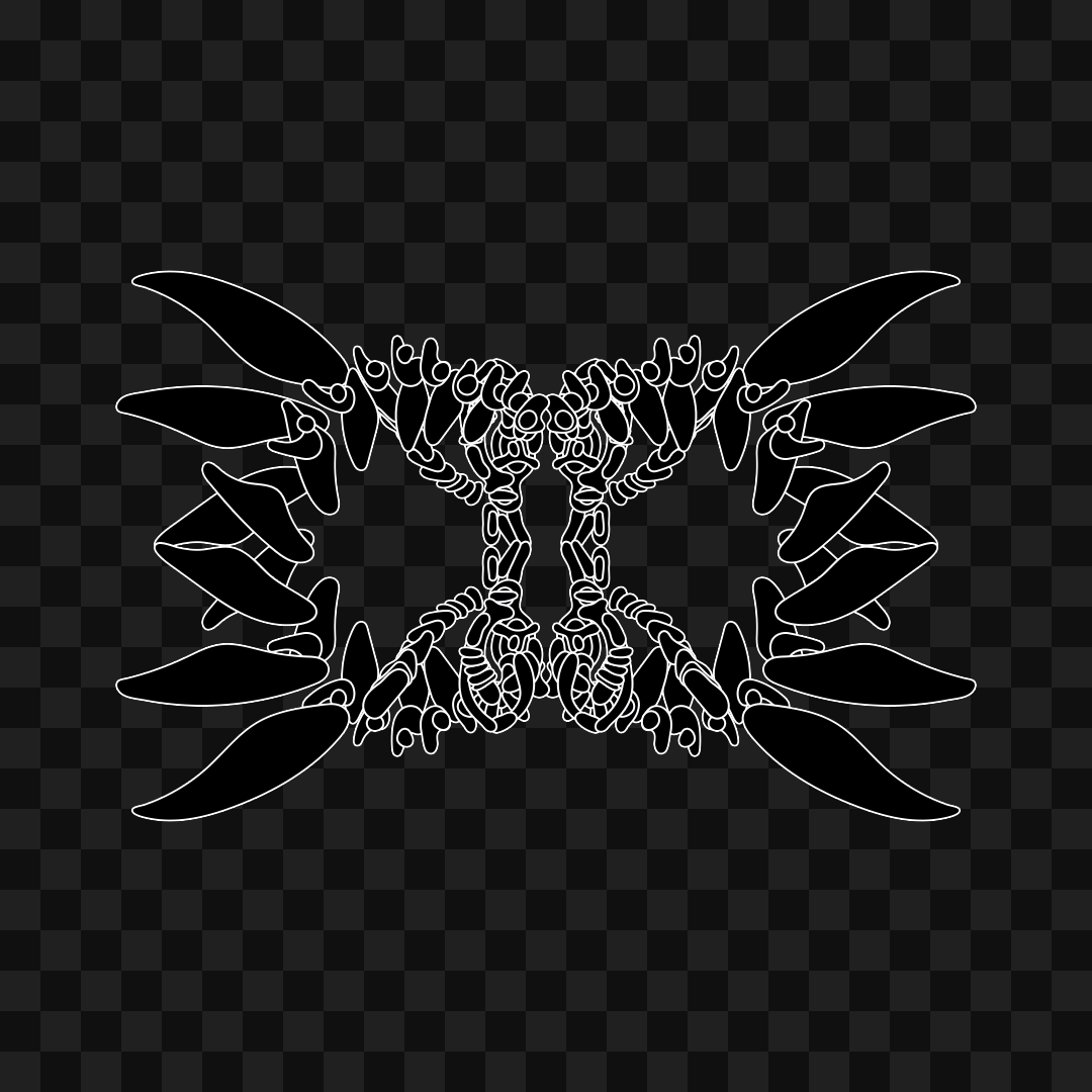 Theta flap wingset asset pack / 10 loops