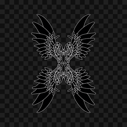 Theta flap wingset asset pack / 10 loops