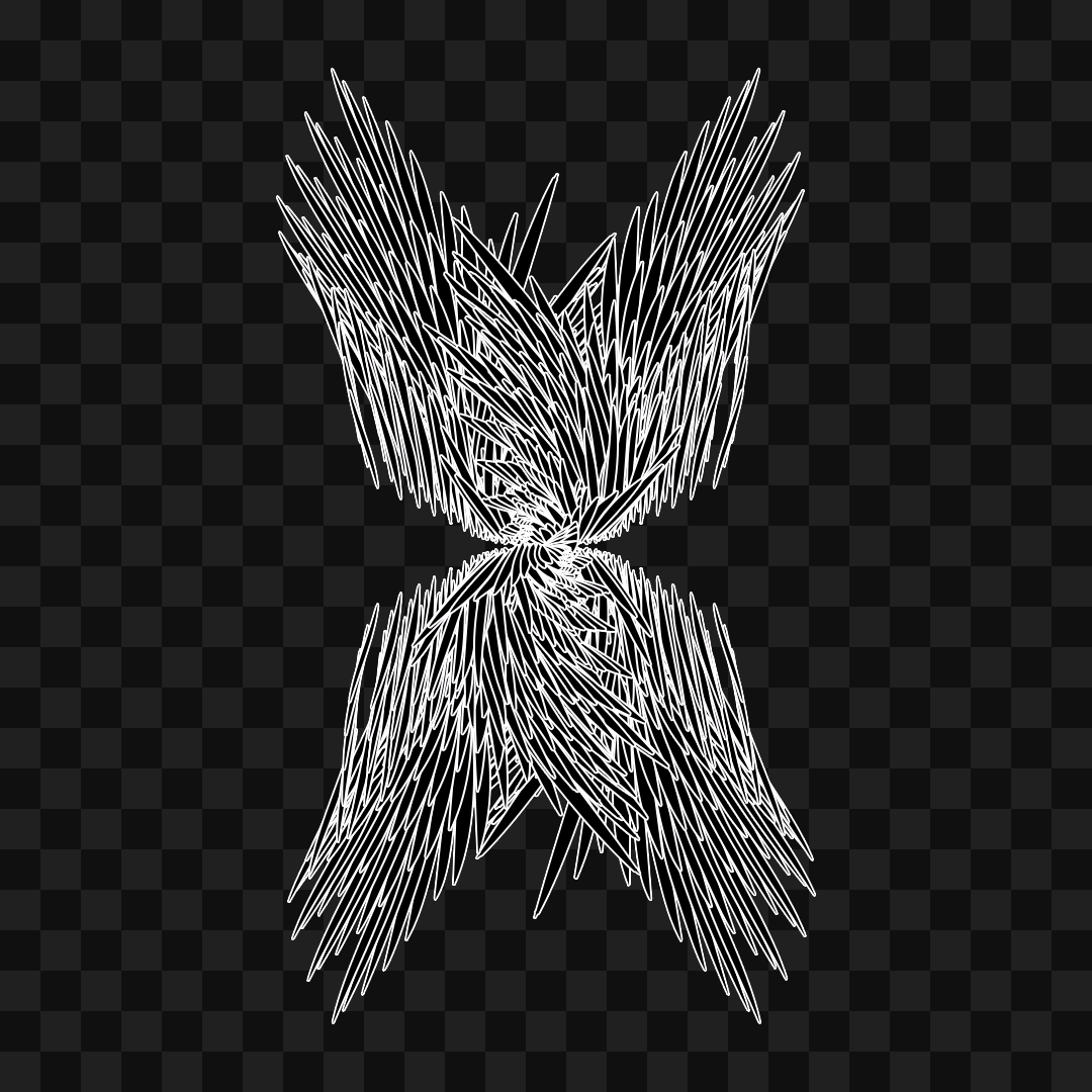 Zeta flap wingset asset pack / 11 loops