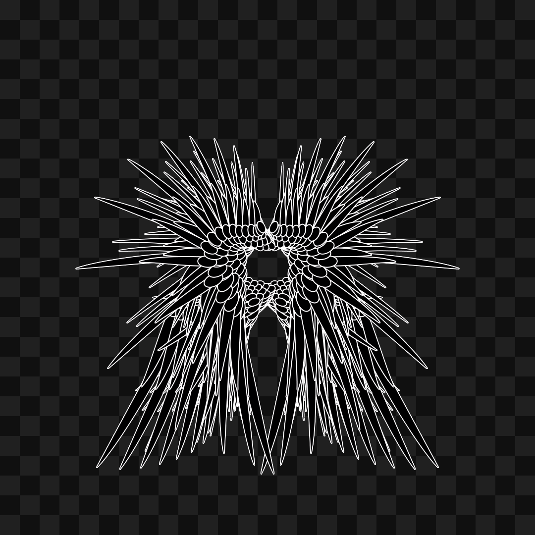 Zeta flap wingset asset pack / 11 loops