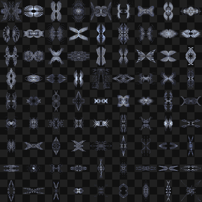 Frag quad wingset asset bundle / 113 loops